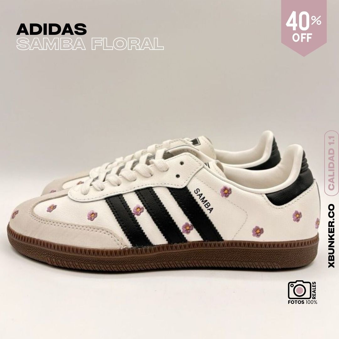 ADIDAS SAMBA FLORAL